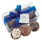 2 Pack of Hot Chocolate Bombs with Hang Tag