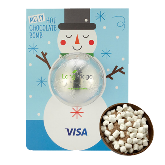 Holiday Hot Chocolate Bomb Billboard Card