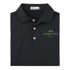 Peter Millar Men's Solid Performance Polo - Self Collar