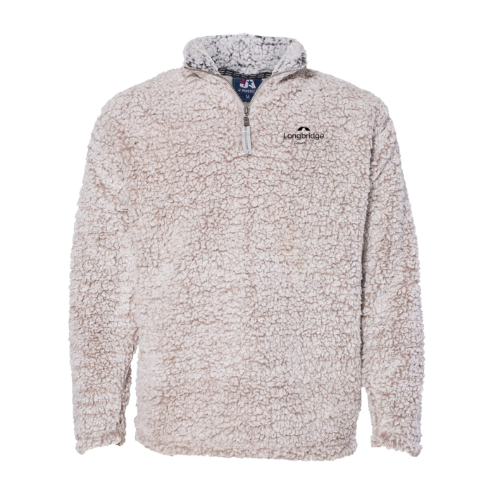 J. America Men's Sherpa Quarter-Zip Pullover